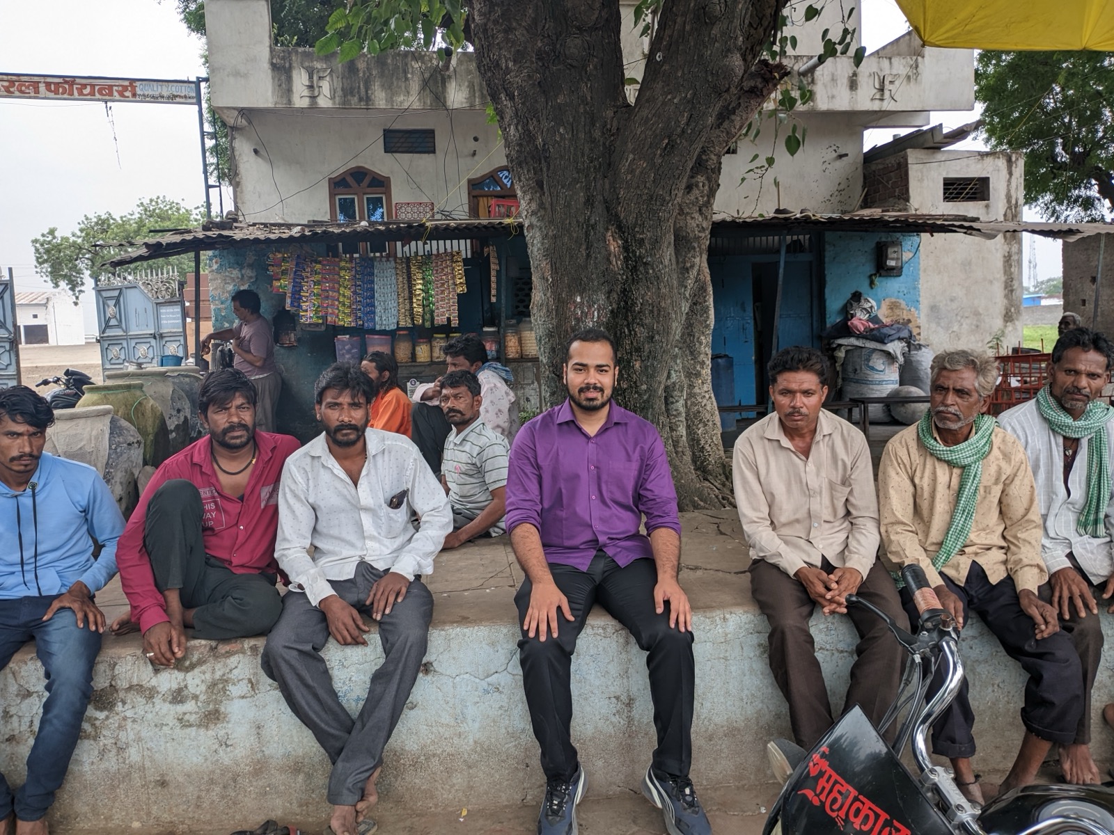 Field visit to Bhikangaon, Madhya Pradesh — interviewing tribal communities on governance